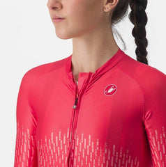 Castelli Aero Pro Women's Short Sleeve Full Zip Cycling Jersey
