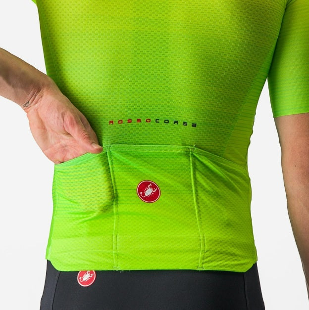 Castelli Aero Race 6.0 Short Sleeve Full Zip Bike Jersey