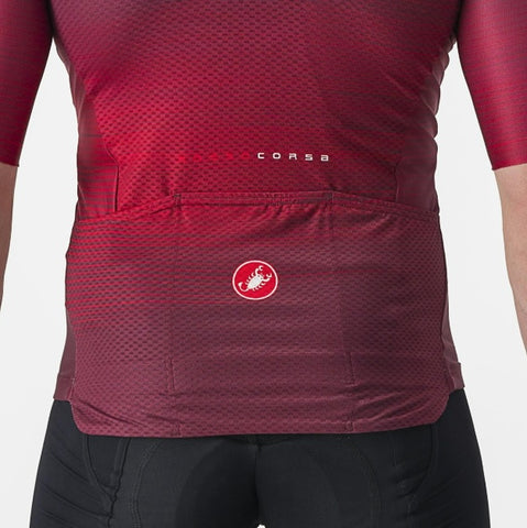 Castelli Aero Race 6.0 Short Sleeve Full Zip Cycling Jersey