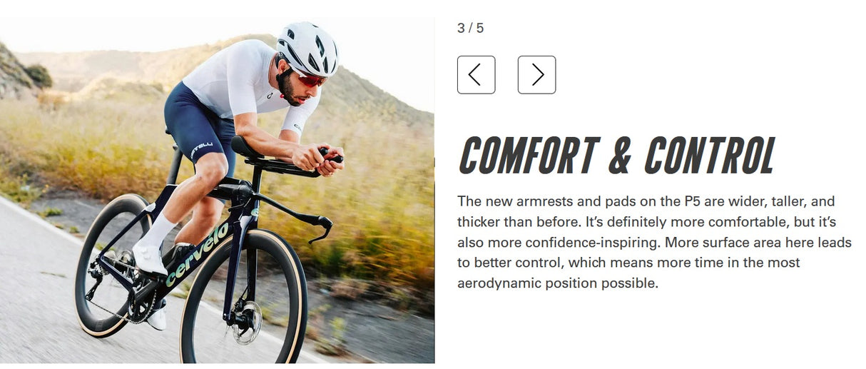 Cervelo P5 SRAM Red AXS 1 12 Speed Carbon Disc Triathlon Bike