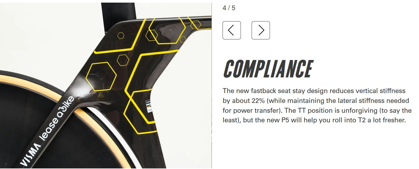 Cervelo P5 SRAM Red AXS 1 12 Speed Carbon Disc Triathlon Bike