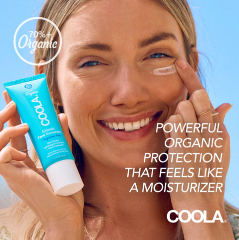 Coola Classic Face Organic Suncreen Lotion SPF 50 - Fragrance Free