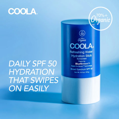 COOLA Refreshing Water Hydration Stick - SPF 50 - .8oz / 22g