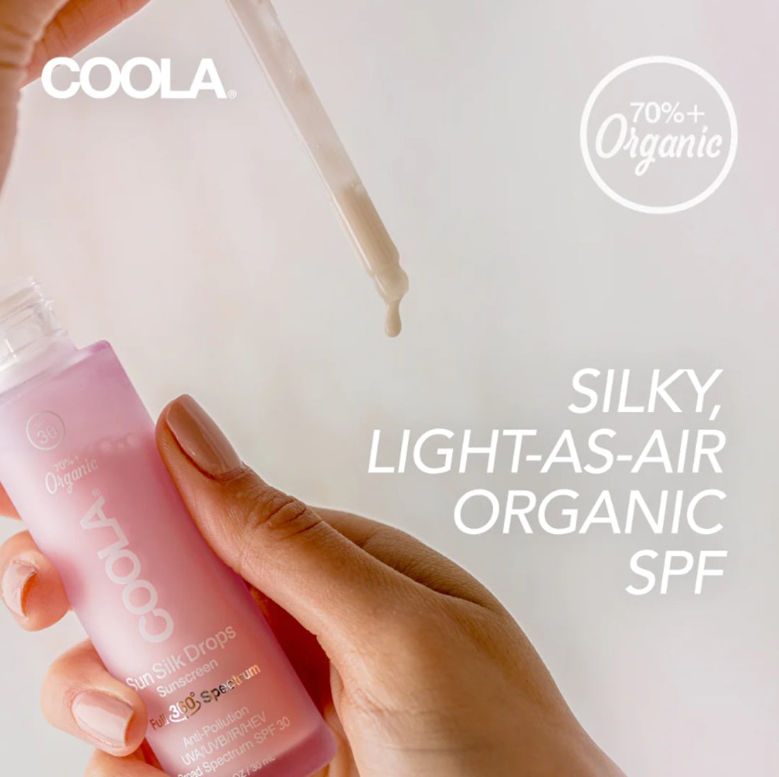 COOLA Sun Silk Drops Sunscreen - SPF30 - 1.0 FL OZ – Mack Cycle