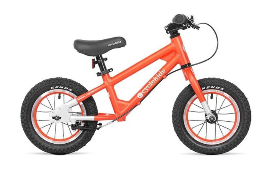 Cycle Kids 12" Balance Bike Orange (Recommended for height 3'1" - 3'6")