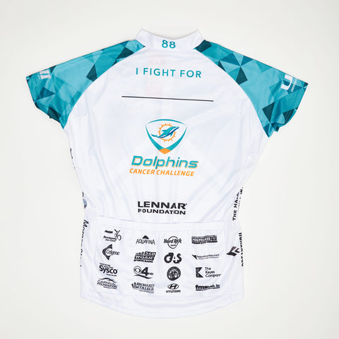 DCC VII 2017 Women's Dolphins Cancer Challenge Cycling Jersey