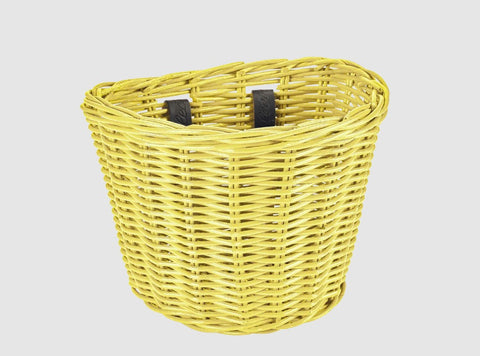 Electra Rattan Handlebar Mounted Bicycle Basket