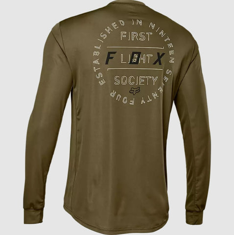 Fox Ranger Font Long Sleeve Jersey