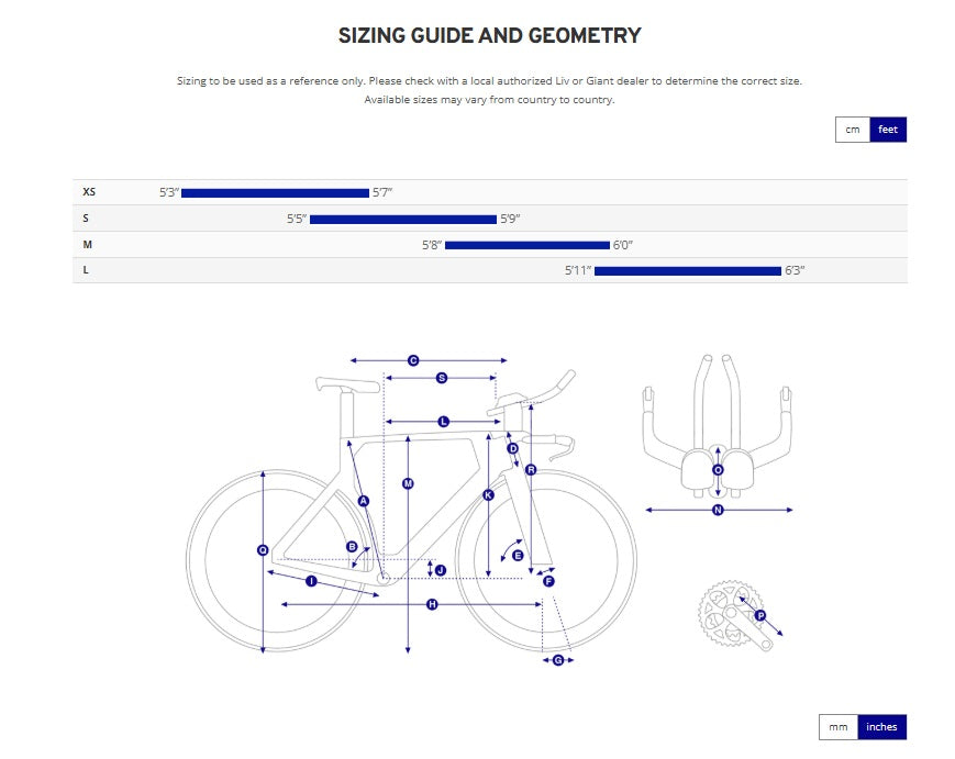 Giant Trinity Advanced SL 2 SRAM Rival AXS Carbon Triathlon Bike