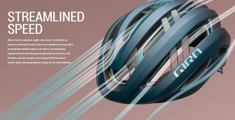 Streamlined bike online helmet