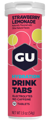 GU Hydration Drink Tabs (12 Tablets per Tube)