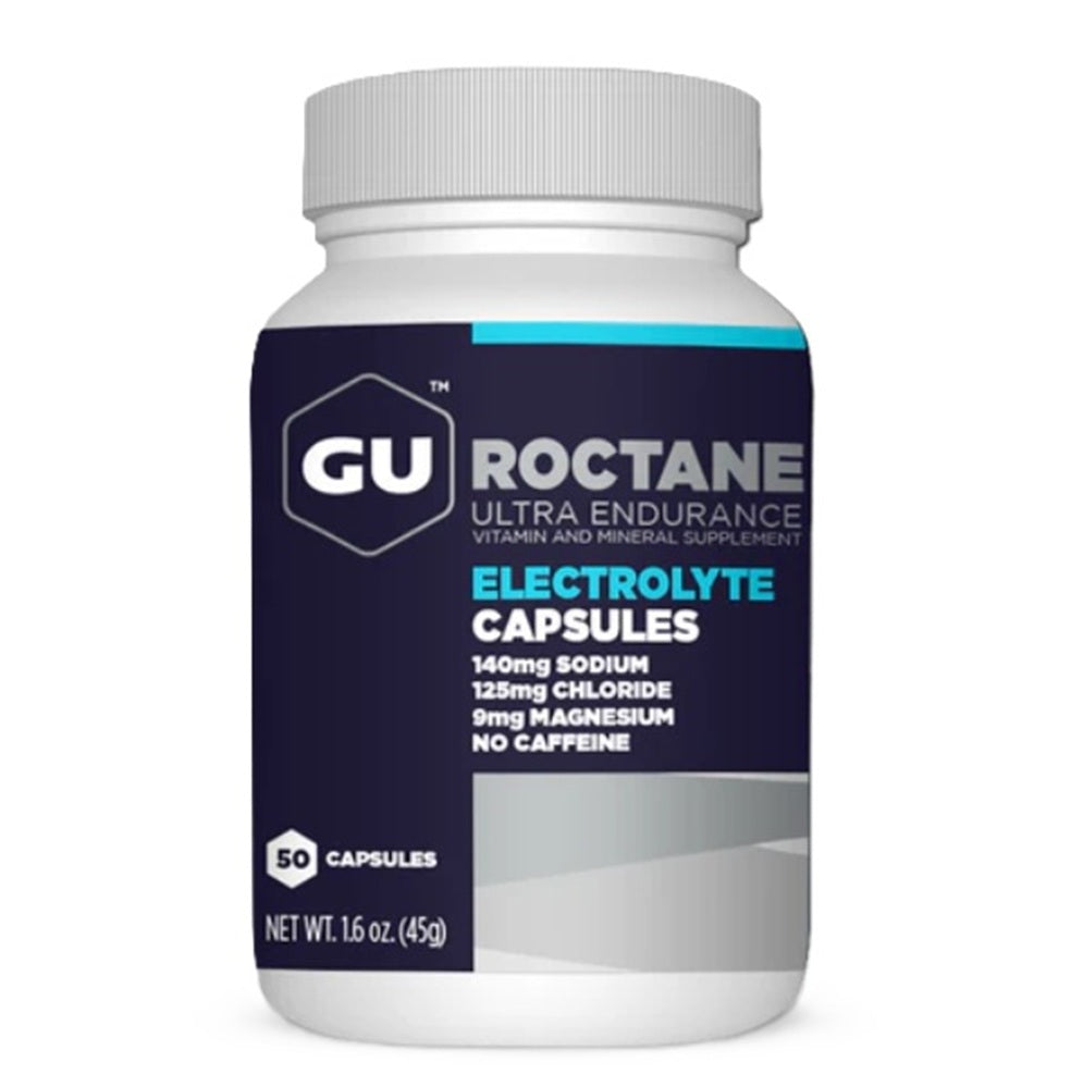 Gu Energy ROCTANE Electrolyte Capsules (50 Capsules per Bottle)