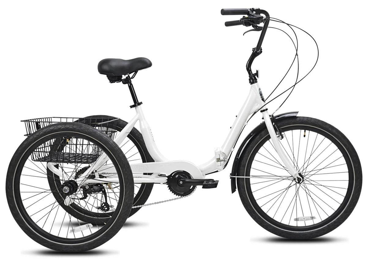 Haven Trio 7-Speed 24" Aluminum Adult Trike