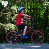 Kent Madd Gear 16 Inch Kids Bike - Black / Red (Recommended for Height 3'2"-4'0")