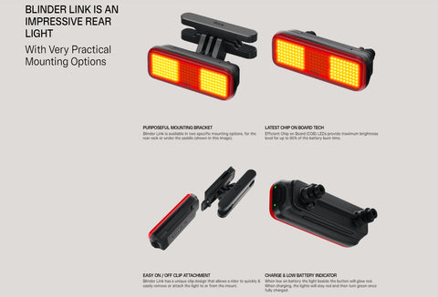 Knog Blinder Link Rear Bike Light