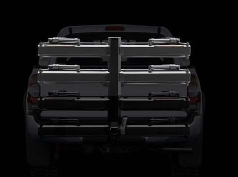 Kuat Piston X Add On LED Dual Ratchet Platform Rack with Kashima - 2 - Bike