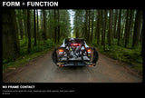 Kuat Piston® Pro X 2" LED Dual Ratchet Platform Hitch Bike Rack With Kashima - 2 - Bike