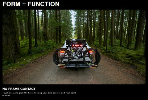 Kuat Piston® Pro X 2" LED Dual Ratchet Platform Hitch Bike Rack With Kashima - 2 - Bike
