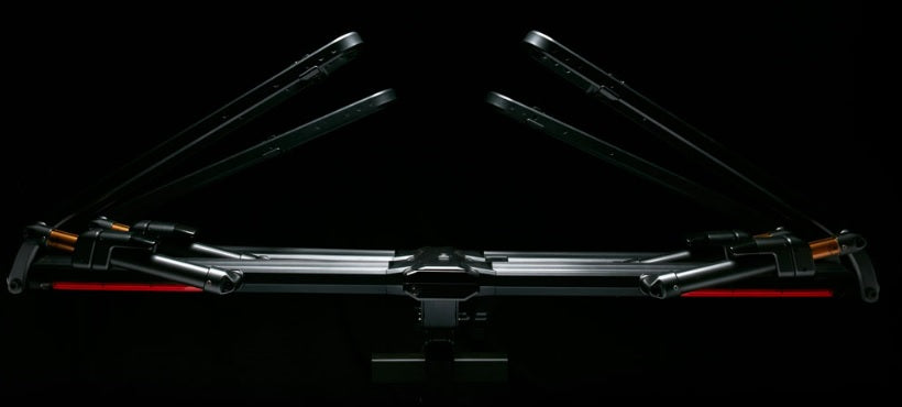Kuat Piston® Pro X 2" LED Dual Ratchet Platform Hitch Bike Rack With Kashima - 2 - Bike