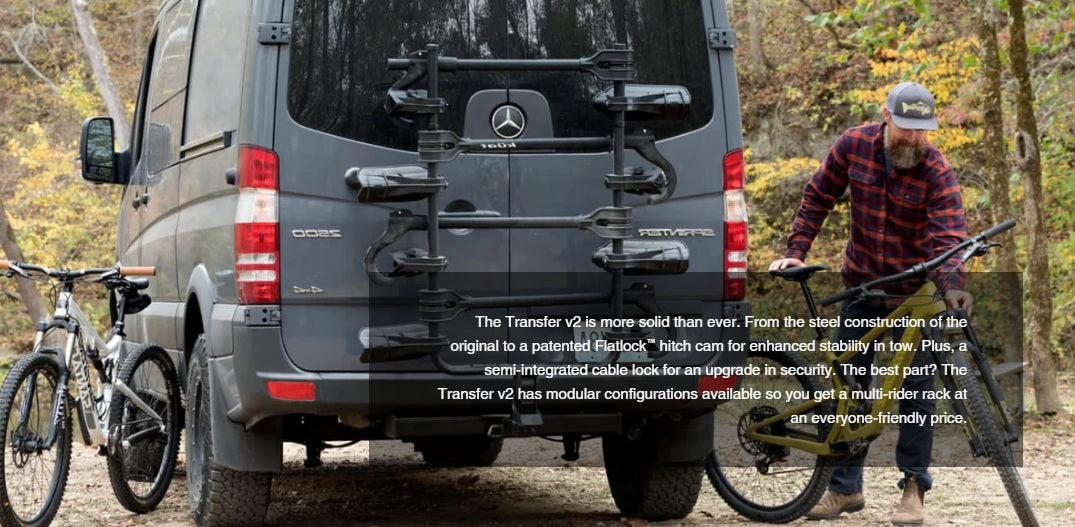 Kuat Transfer v2 2" 3 Bike Hitch Rack