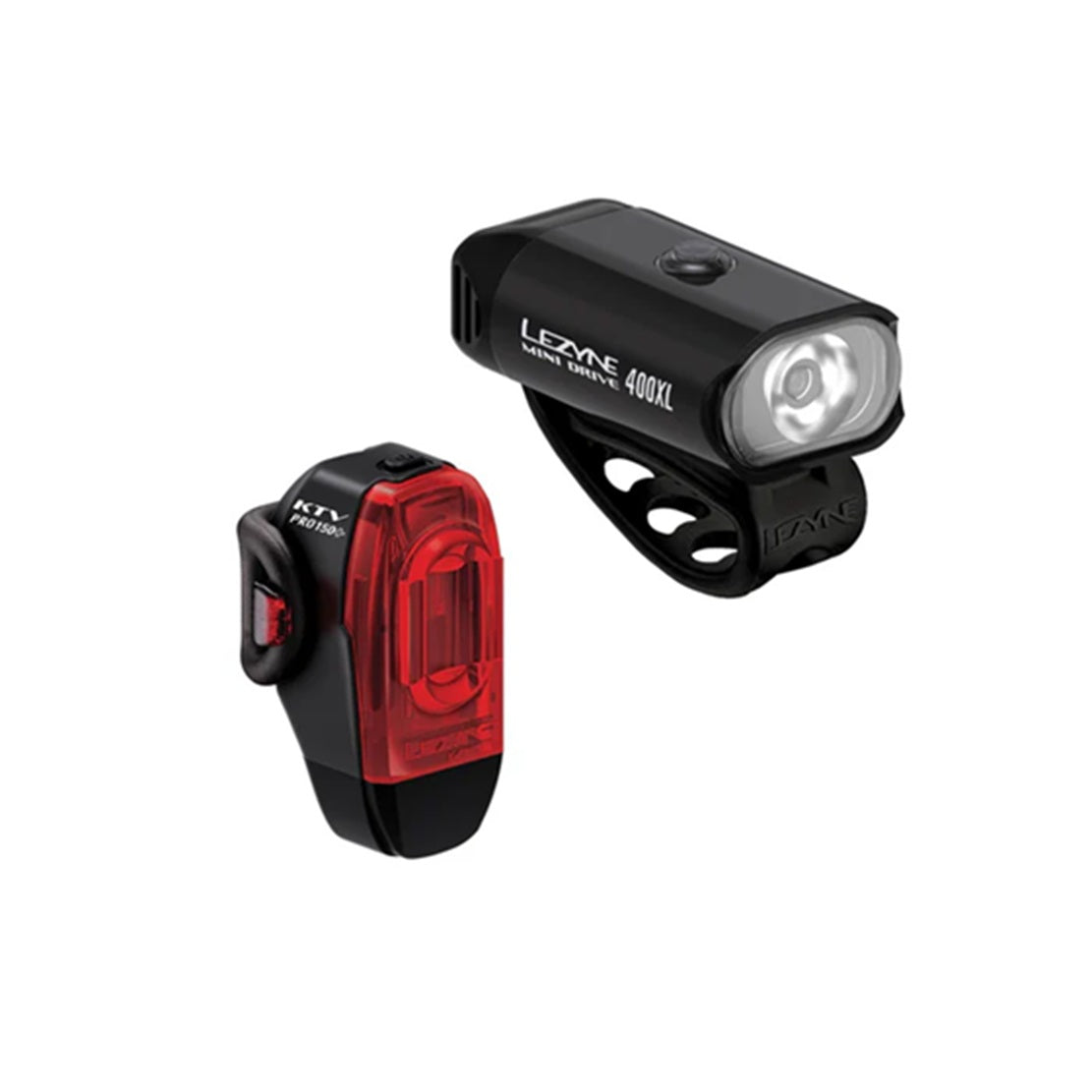 Lezyni Mini Drive 400XL &amp; KTV Drive Pro+ Bike Light Combo Set