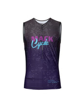 Mack Cycle Key West Purple Men's Sleeveless Triathlon Top