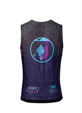 Mack Cycle Key West Purple Men's Sleeveless Triathlon Top