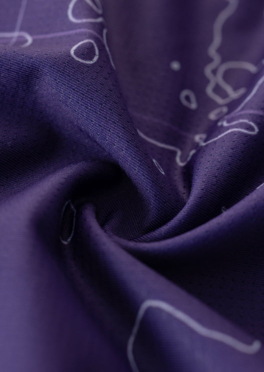 Mack Cycle Key West Purple Men's Sleeveless Triathlon Top