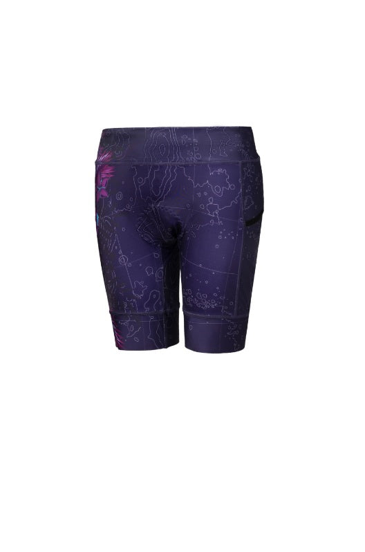 Mack Cycle Key West Women's Purple Triathlon Shorts