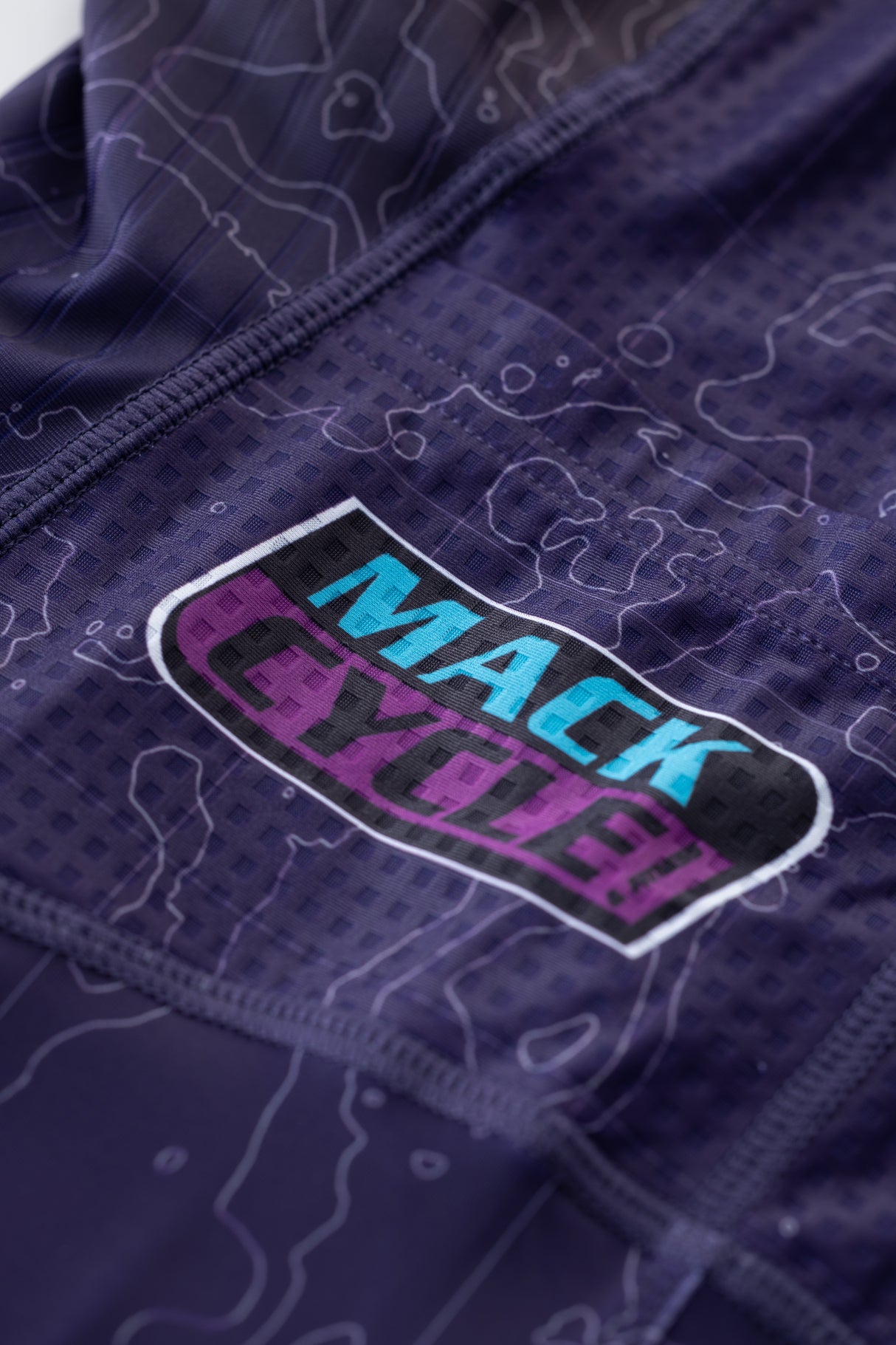 Mack Cycle Key West Purple Sleeveless Triathlon Race Suit