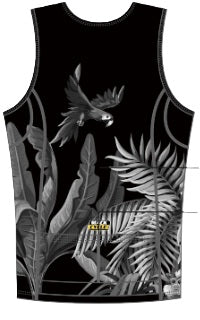 Men's Wild Animals Sleeveless Triathlon Top