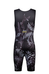 Men's Wild Animals Sleeveless Triathlon Race Suit