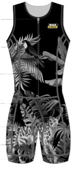 Women's Wild Animals Sleeveless Triathlon Race Suit