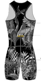 Women's Wild Animals Sleeveless Triathlon Race Suit
