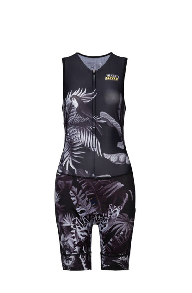Women's Wild Animals Sleeveless Triathlon Race Suit