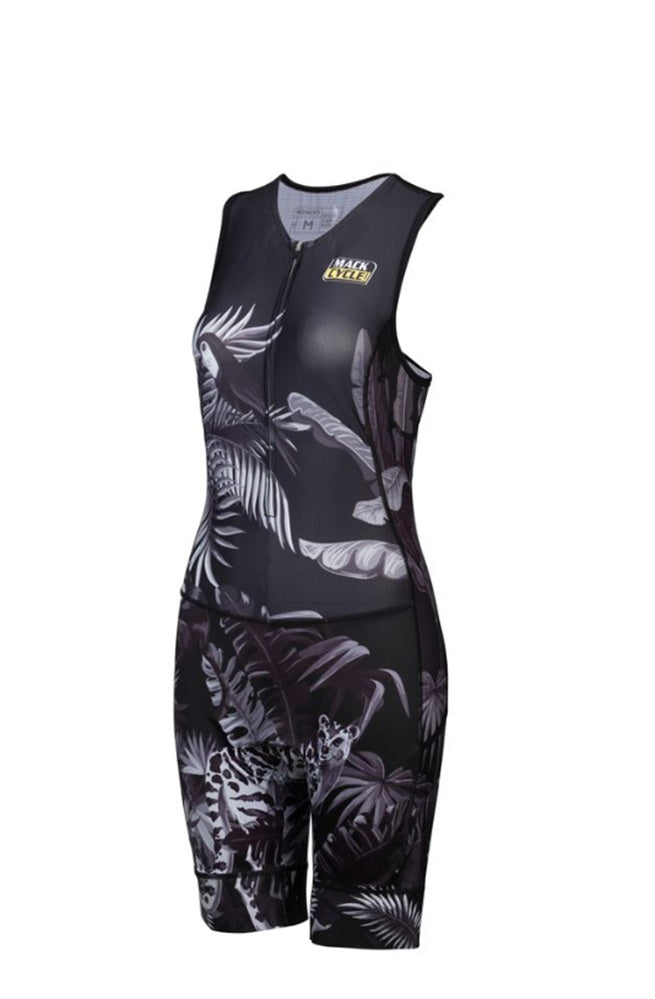 Women's Wild Animals Sleeveless Triathlon Race Suit