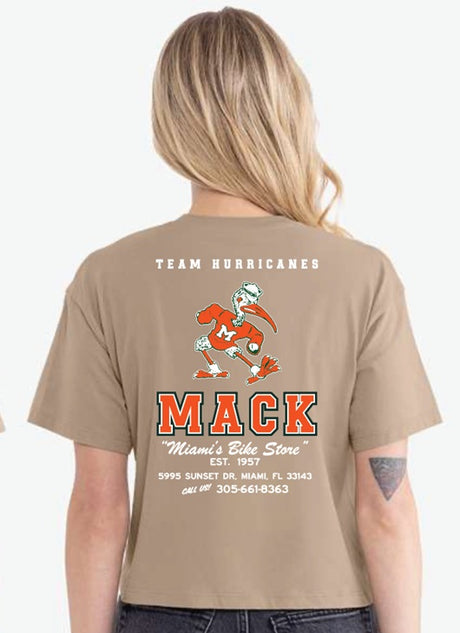 Team Hurricanes x Mack Cycle "Hunting Season" Crop Top