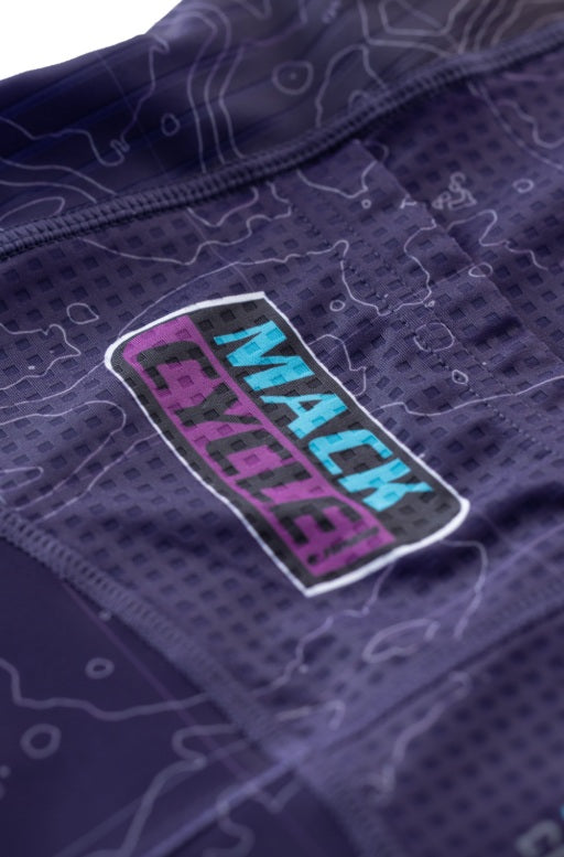 Mack Cycle Key West Women's Purple Sleeveless Triathlon Race Suit