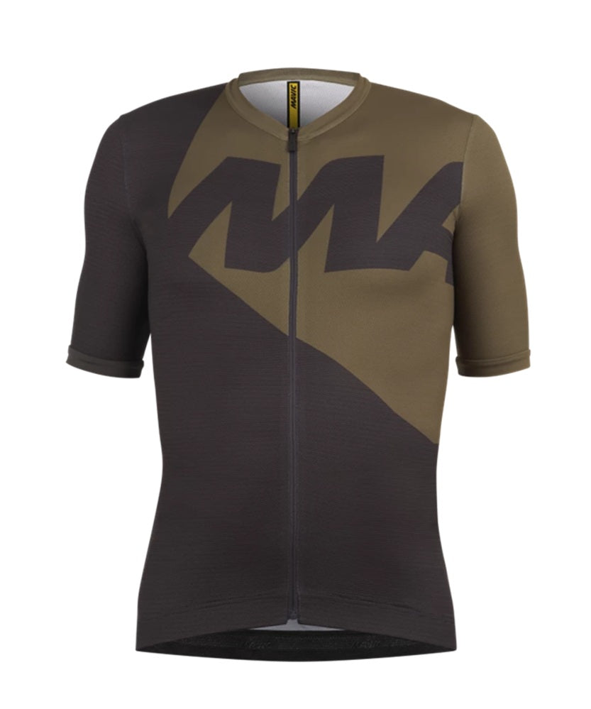 Mavic Aksium Graphic Full Zipper Short Sleeve Cycling Jersey