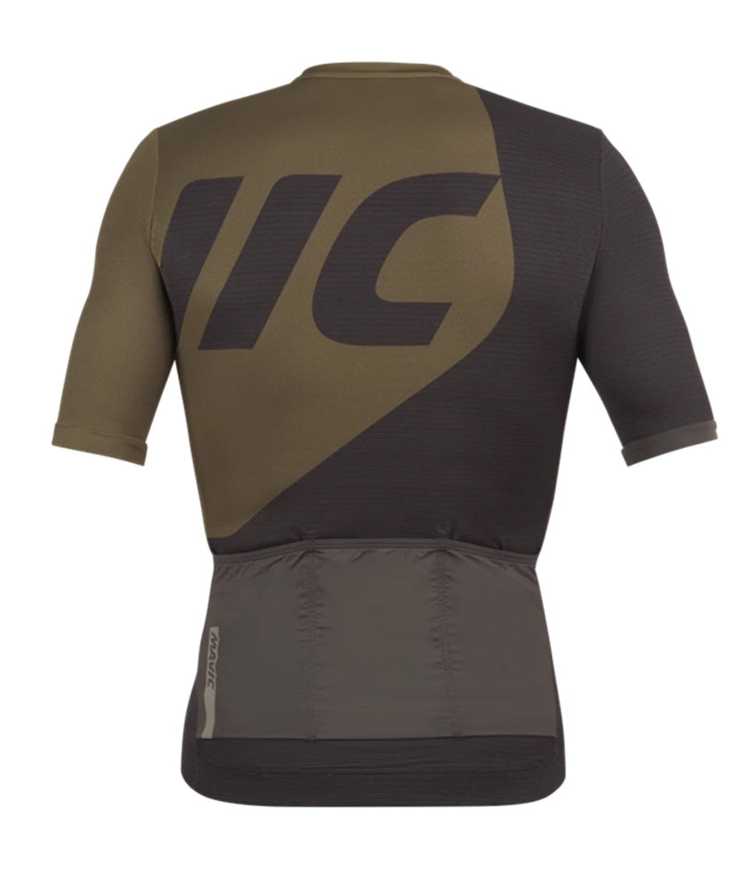 Mavic Aksium Graphic Full Zipper Short Sleeve Cycling Jersey