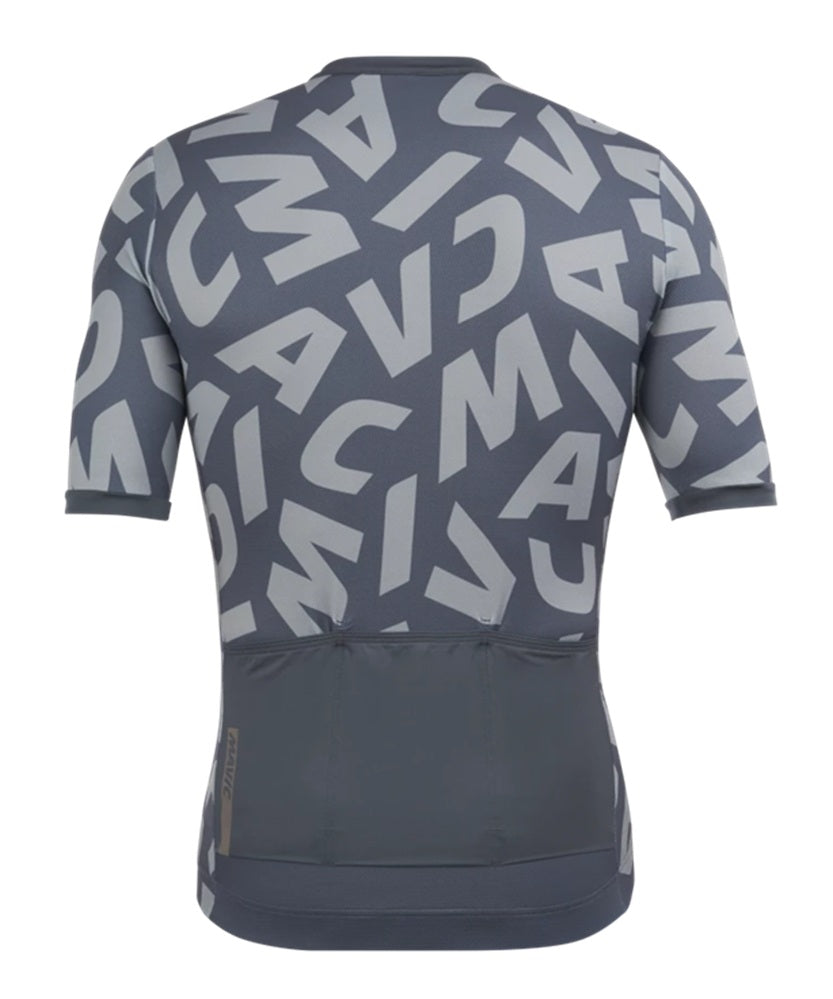 Mavic Aksium Graphic Full Zipper Short Sleeve Cycling Jersey