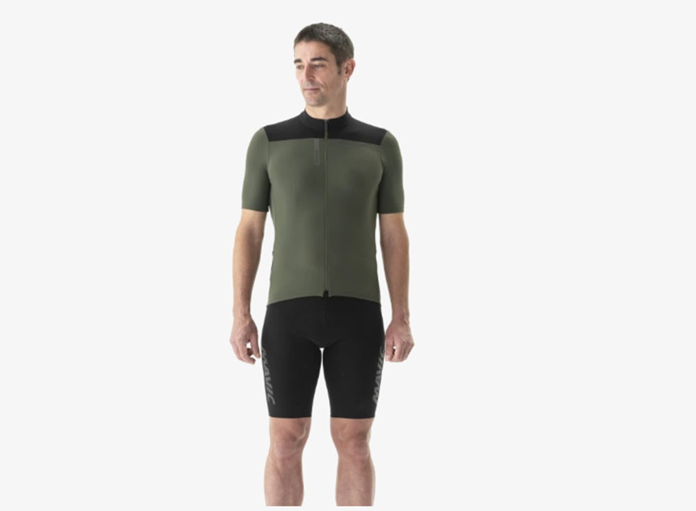 Mavic Allroad Cargo Full Zipper Short Sleeve Cycling Jersey