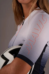 Mavic Women's Essential Graphic Full Zipper Short Sleeve Cycling Jersey