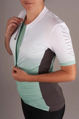 Mavic Women's Essential Graphic Full Zipper Short Sleeve Cycling Jersey