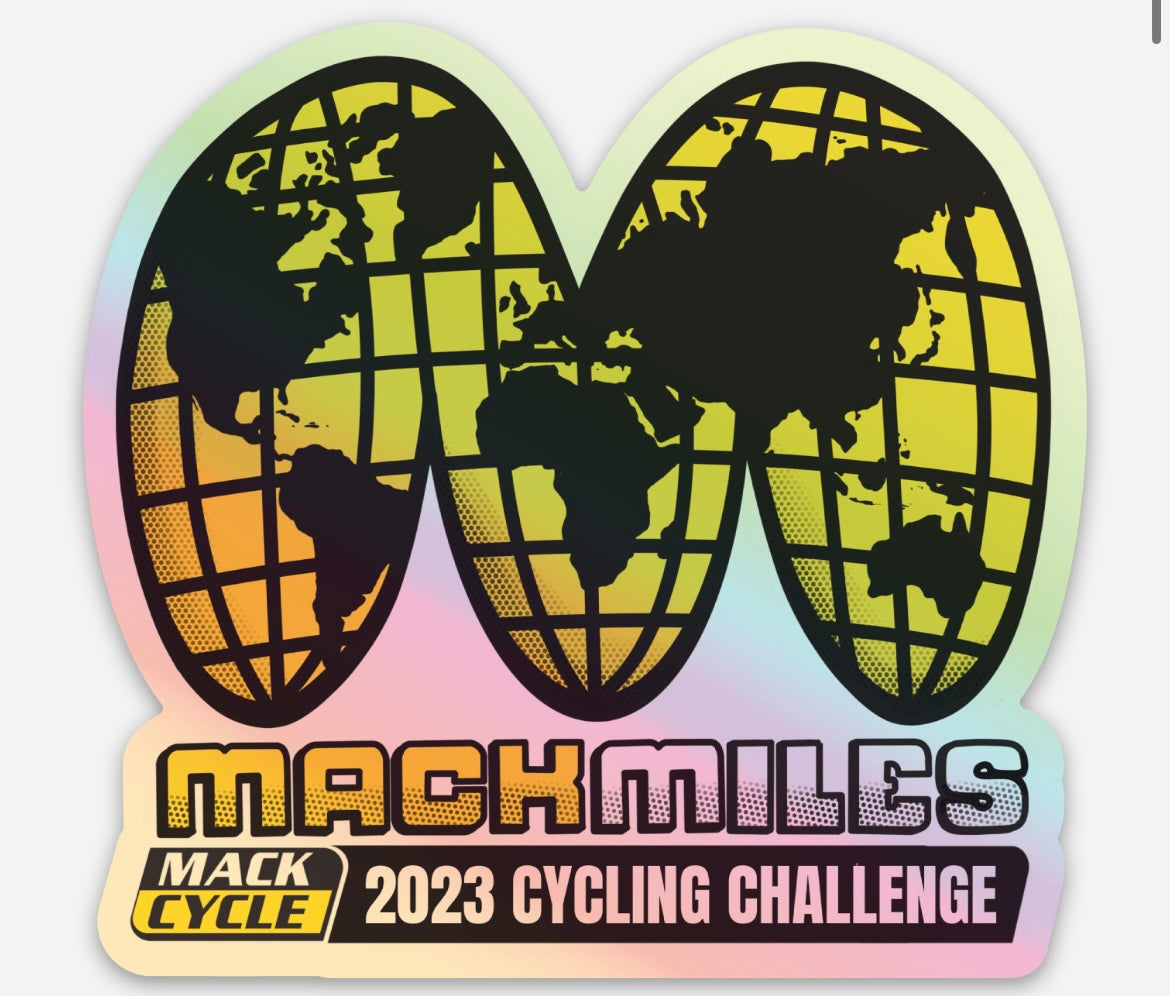 Mack Miles July 2023 Entry Sticker