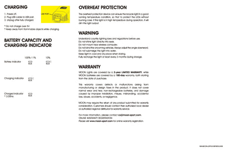 Moon Lepus C1 600 Lumen Bicycle Headlight