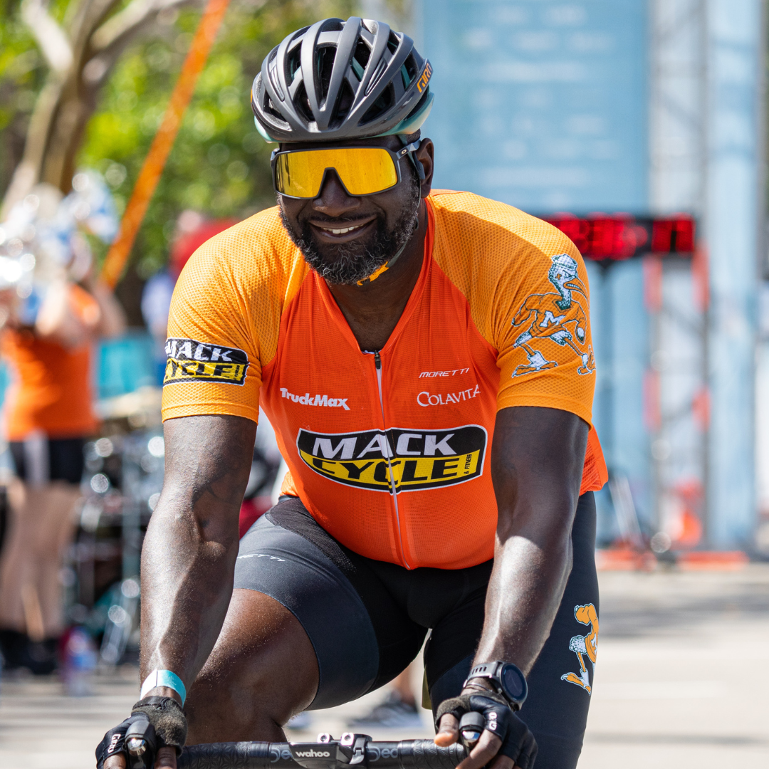 Mack Cycle x Team Hurricanes Neon Orange - Men's Cycling Jersey