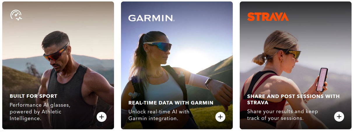 Oakley Meta Vanquish AI Sunglasses Powered by Meta AI and Garmin