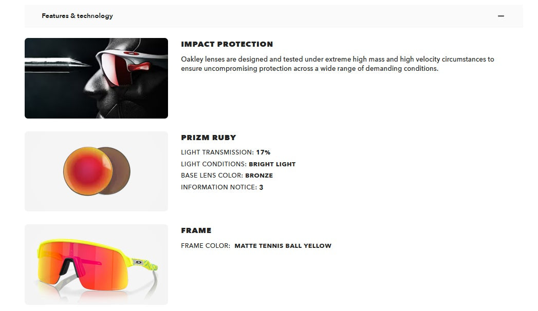 Oakley Sutro Lite Inner Spark Sports Performance Sunglasses