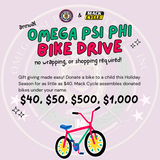 Omega Psi Phi Bicycle Toy Drive 2025